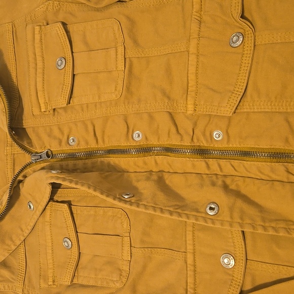 Kensie Dark Tan Military Style Jacket Womens Size Small - Picture 4 of 4